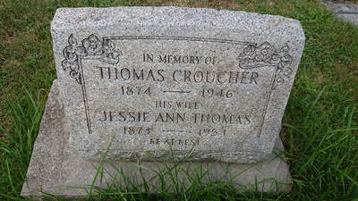 Grave - CROUCHER, Thomas - (1874-1946)
