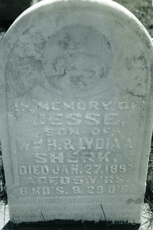 Jesse Sherk Tombstone