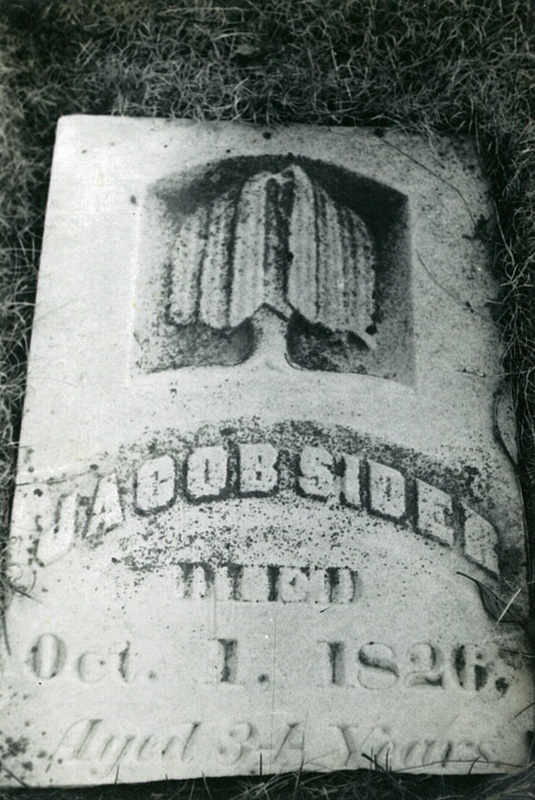 Jacob Sider (1826) Tombstone