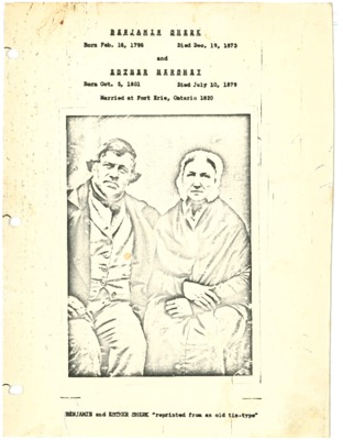 Benjamin Sherk-Esther Hershey