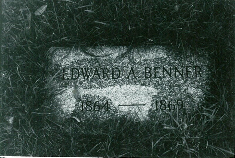 Edward A Benner Tombstone