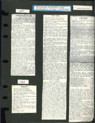 Newspaper Clippings