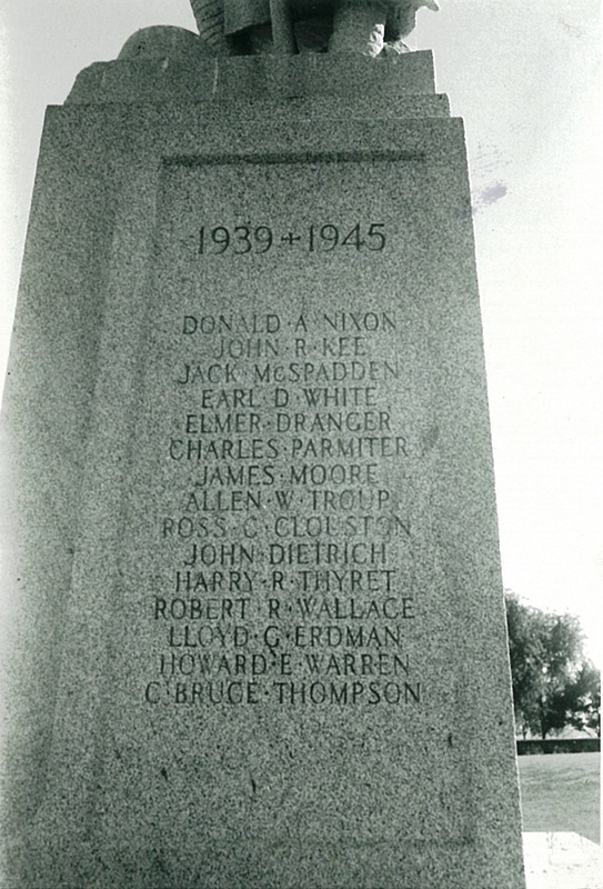 Inscription on Mather's Arch Statue, #3