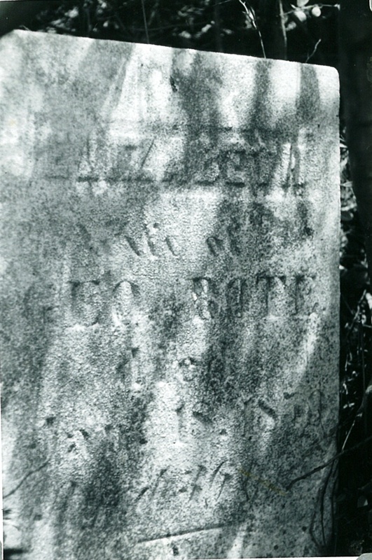 Elizabeth Rote Tombstone