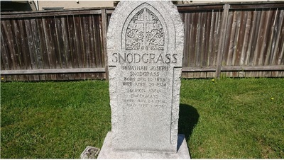 Grave - SNODGRASS, Jonathan - (December 10, 1893 - April 30, 1934)