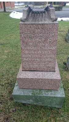Grave - SOWERSBY, Percy - (September 26, 1883-June 13, 1898)