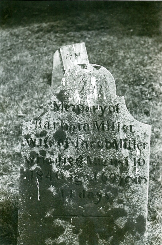 Barbara Miller Tombstone