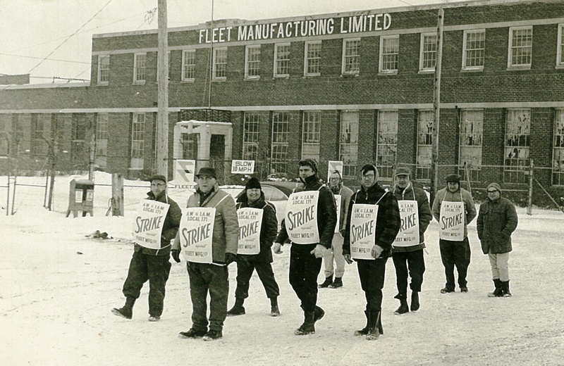 Fleet Workers on Strike