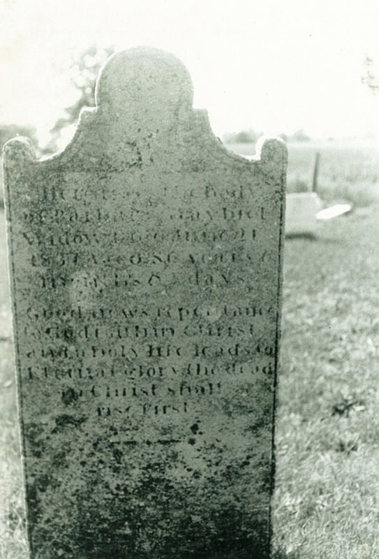 Reebes Bay Tombstone