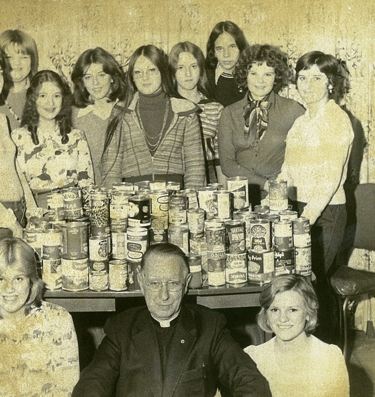 Omega Delta Psi Society Collects Canned Gods for the Needy