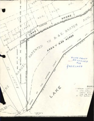 River Front Map (Parkland Layout)