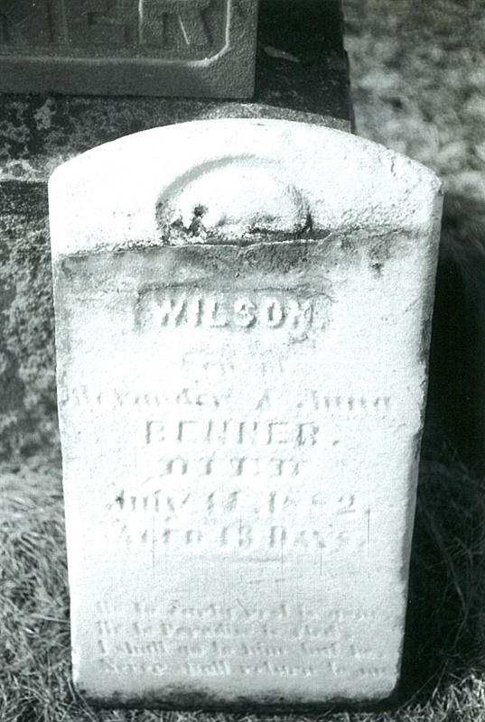 Alexander Benner Tombstone
