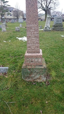 Grave - HALL, Elizabeth Angus (d. April 26, 1922)