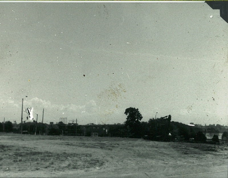 Barren Land Near Foot of Peace Bridge