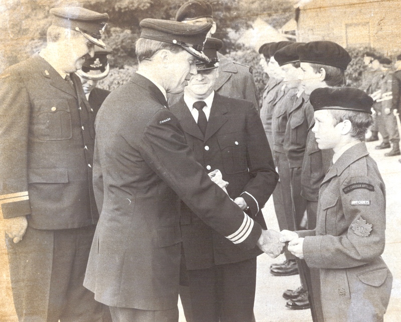 Unit 71 Battery 2835 Royal Canadian Artilllery Cadets Corps Formed