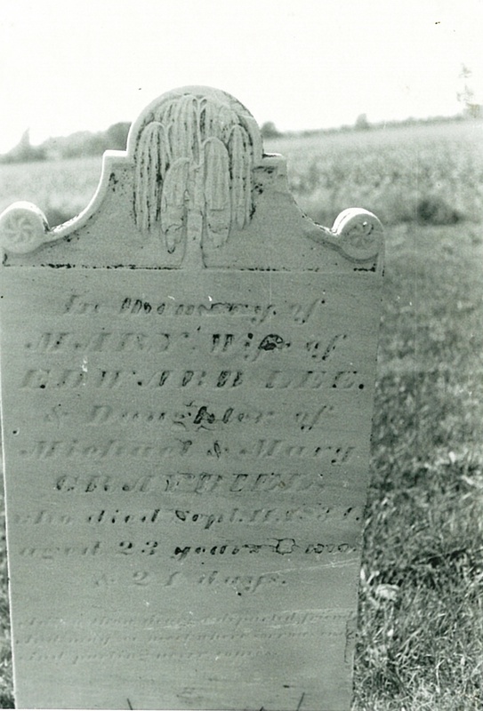 Mary Graybil Lee Tombstone