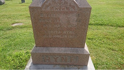 Grave - HYNE, William - (Jan 15, 1844 - Jan 25, 1908)