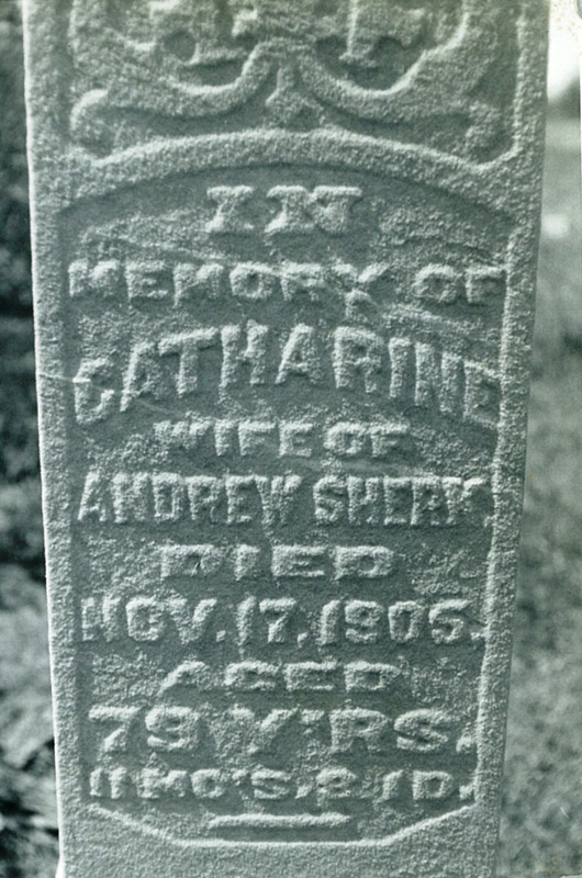 Catharine Burger Tombstone