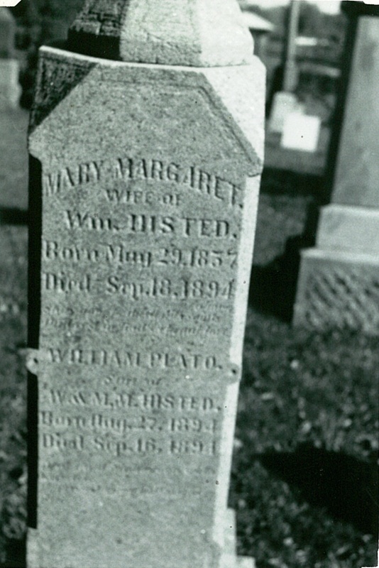 Mary Margaret Disted Tombstone