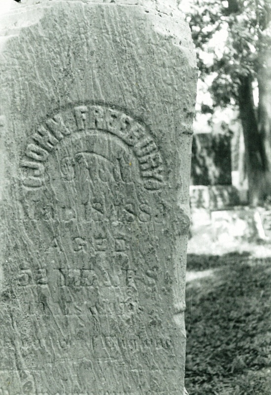 John Freebury Tombstone