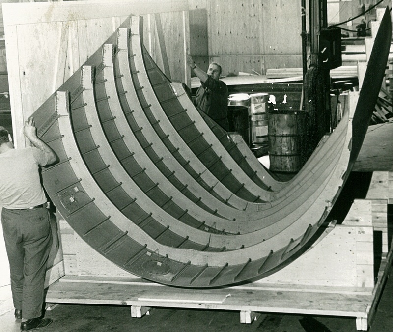 Fleet Workers Building an Aircraft