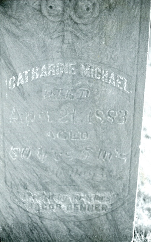 Catharine Michael Tombstone