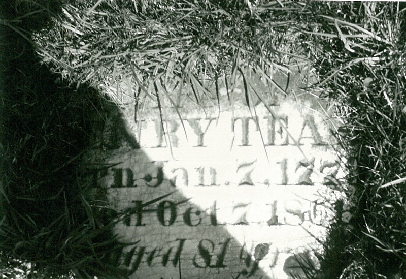 Henry Teal Tombstone
