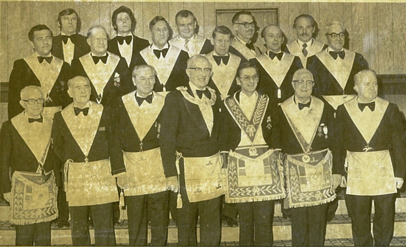 Masonic Lodge Group Photo