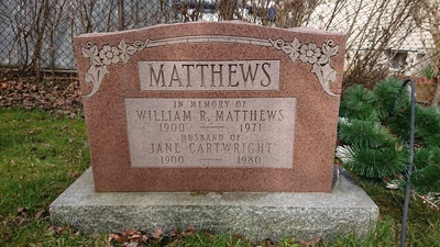 Graves - Matthews, Jane Cartwright - (1900-1980)