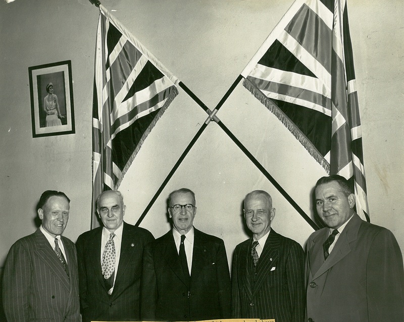 Union Jack Flag Donation Ceremony
