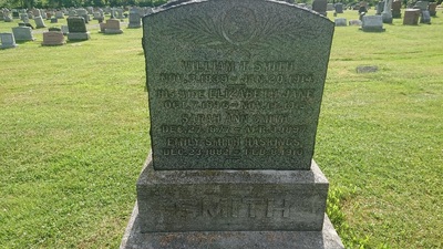 Grave - SMITH, Sarah Ann - (Dec 27, 1877 - Apr 3 1897)