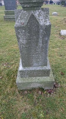 Grave - GREEN, Elizabeth - (1843-1900)