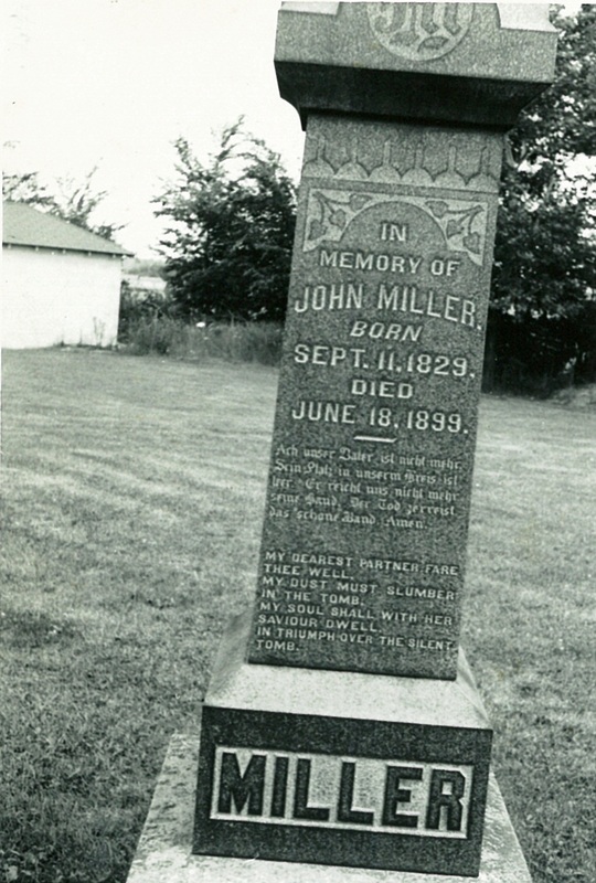 John Miller Tombstone