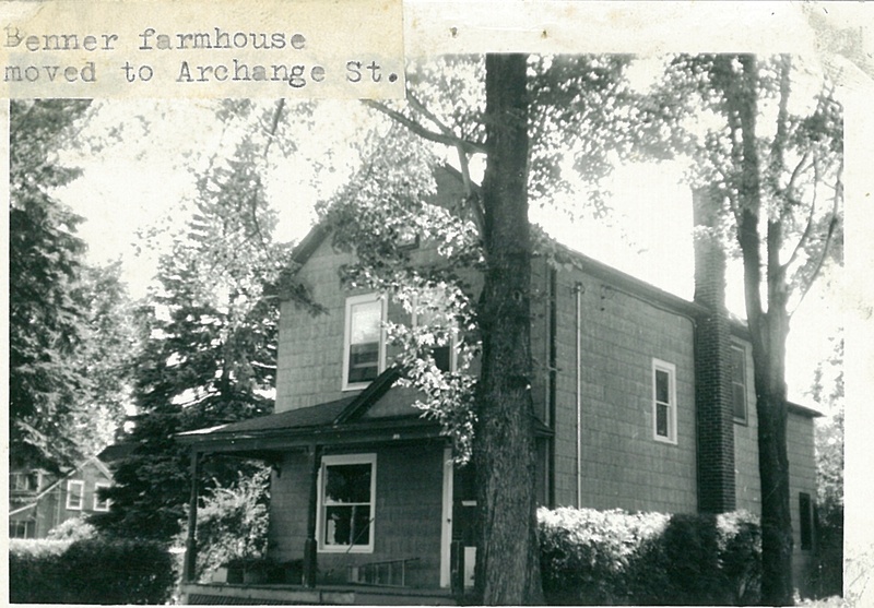 Benner Farm House Relocated