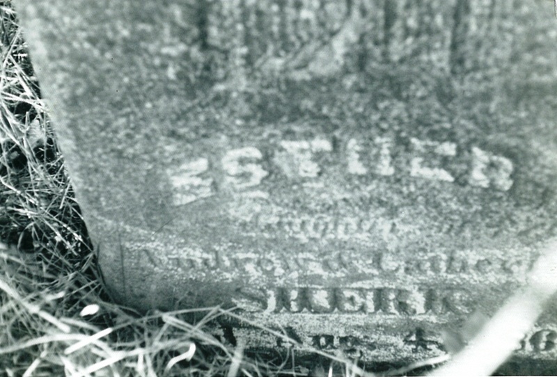 Esther Sherk Tombstone