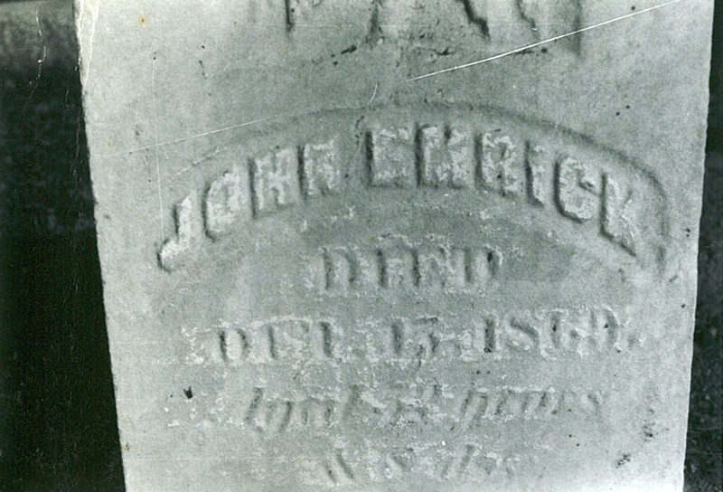 John Emerick Tombstone