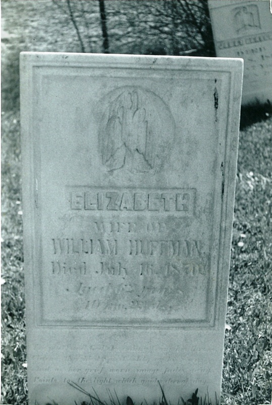 Elizabeth Huffman Tombstone