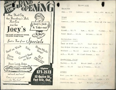 Joey's Deli &amp; Take Out