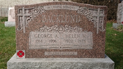 Grave- Backlund, George - (1914-1996)
