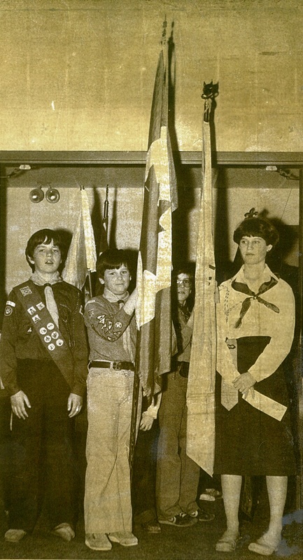 Flags Lead Processional