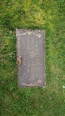 Grave - Orr, Florence - (b 1911)