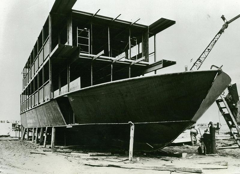 Niagara Belle Ferry Construction