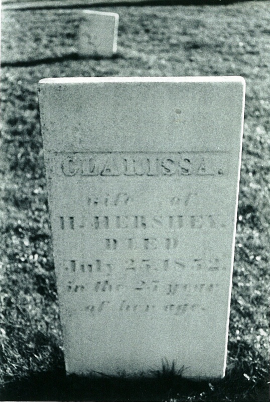 Clarissa Hershey Tombstone