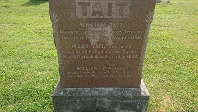 Grave - TAIT, William - (Jul 12, 1819 - Nov 13, 1911)