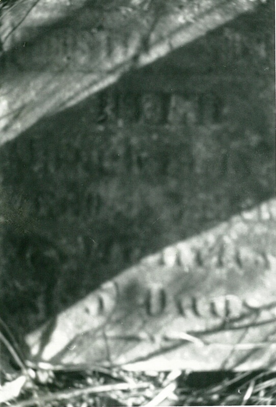 Unidentified Tombstone, #20