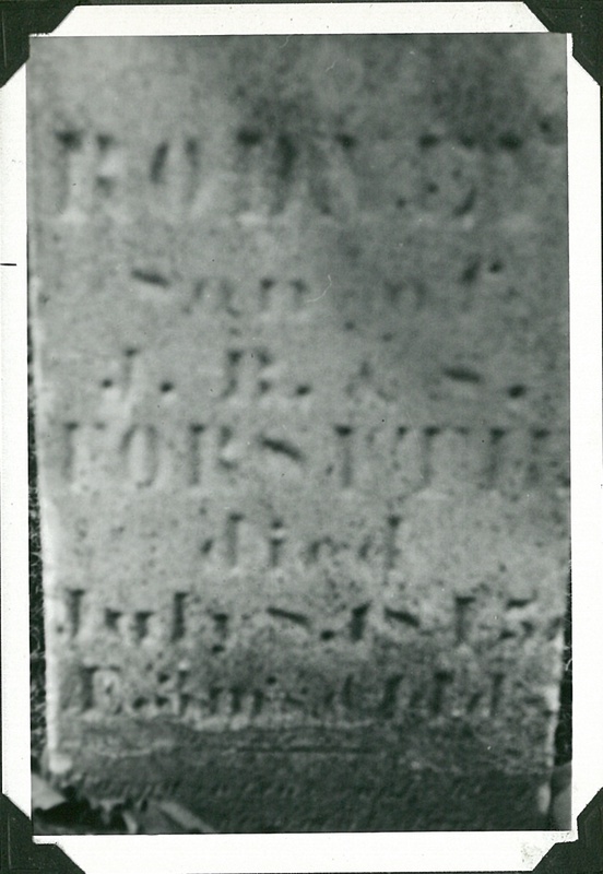 Rodney Forsyth Tombstone