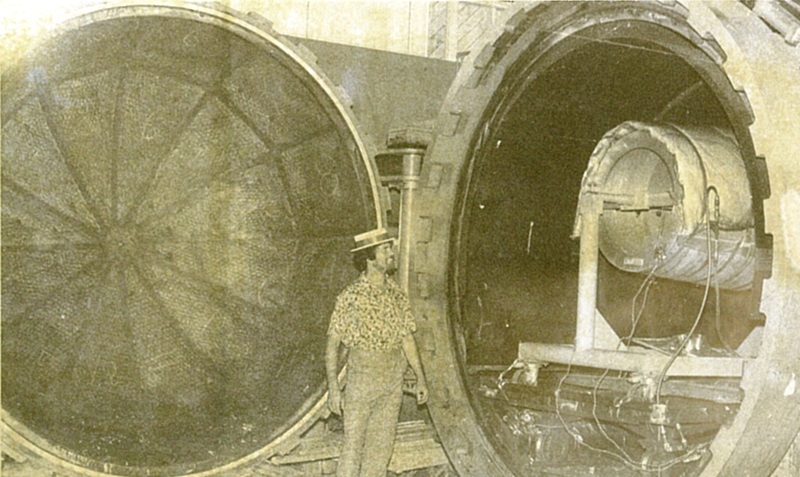 Jim Dumelie at an Autoclave