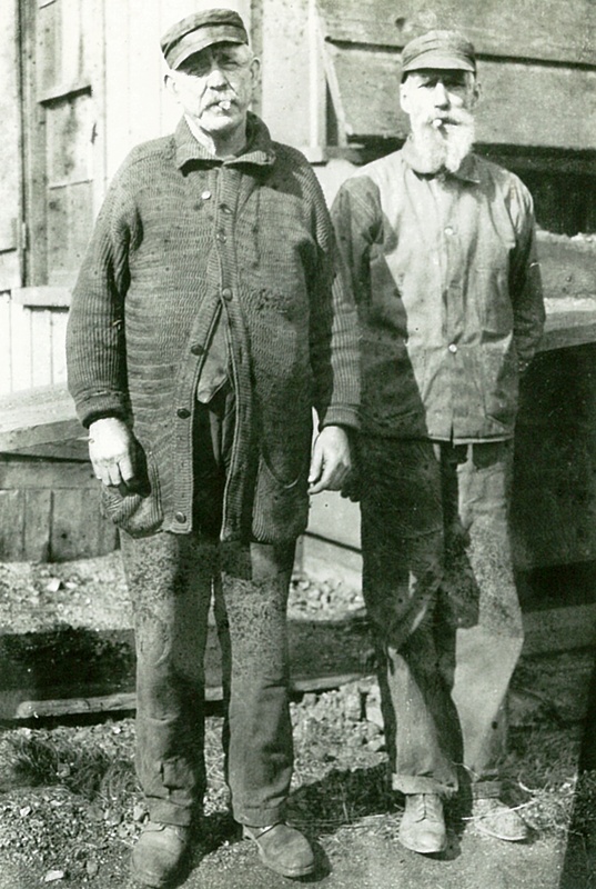 Unidentified Men Smoking Cigars