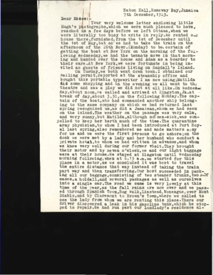 Cruikshank Letter, #2