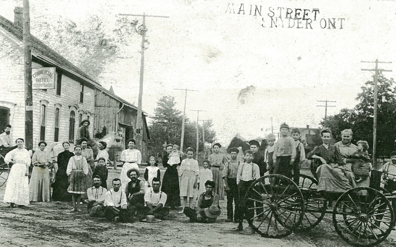 Main Street, Snyder, Ontario